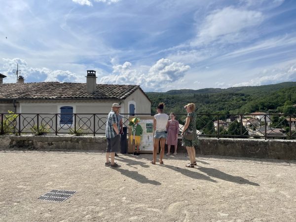 Balade au Château avec Guilhem